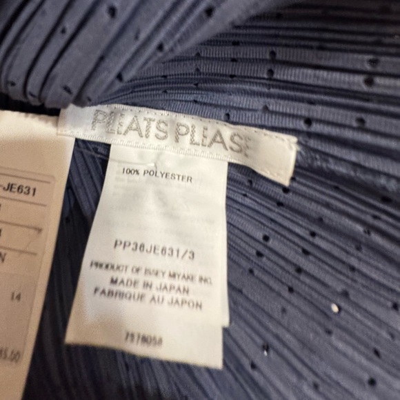 Issey Miyake Blue Tank Top - Picture 5 of 7